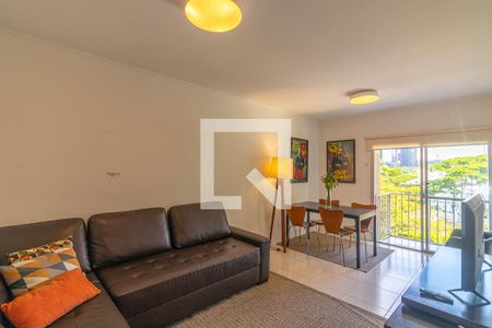 Sala de apartamento à venda com 1 quarto, 51m² em Vila Olímpia, São Paulo