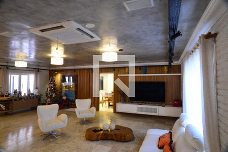 Sala de casa de condomínio para alugar com 4 quartos, 634m² em Itanhangá, Rio de Janeiro