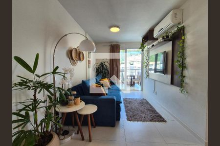 Sala  de apartamento para alugar com 3 quartos, 90m² em Recreio dos Bandeirantes, Rio de Janeiro