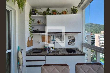 Varanda  de apartamento para alugar com 3 quartos, 90m² em Recreio dos Bandeirantes, Rio de Janeiro
