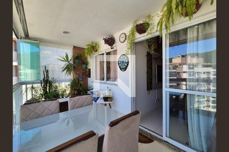 Varanda  de apartamento para alugar com 3 quartos, 90m² em Recreio dos Bandeirantes, Rio de Janeiro