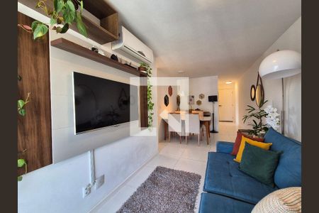 Sala  de apartamento para alugar com 3 quartos, 90m² em Recreio dos Bandeirantes, Rio de Janeiro