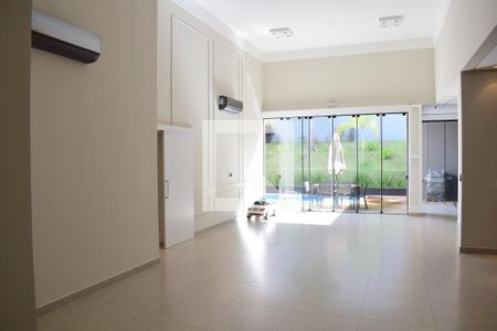 Sala de casa de condomínio para alugar com 2 quartos, 278m² em Bonfim Paulista, Ribeirão Preto