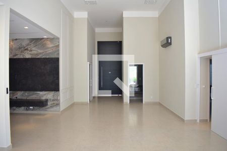 Sala de casa de condomínio para alugar com 2 quartos, 278m² em Bonfim Paulista, Ribeirão Preto