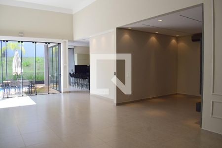 Sala de casa de condomínio para alugar com 2 quartos, 278m² em Bonfim Paulista, Ribeirão Preto