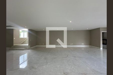 Sala de casa de condomínio para alugar com 4 quartos, 470m² em Alphaville Conde Ii, Barueri