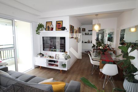 Sala de apartamento para alugar com 2 quartos, 72m² em Parque Residencial Aquarius, São José dos Campos