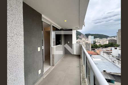 Varanda da sala e quartos de apartamento para alugar com 2 quartos, 98m² em Botafogo, Rio de Janeiro