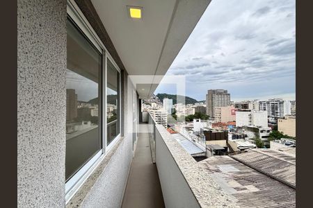 Varanda da Sala e quartos de apartamento para alugar com 2 quartos, 98m² em Botafogo, Rio de Janeiro