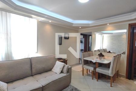 Sala de apartamento para alugar com 2 quartos, 69m² em São José, São Caetano do Sul