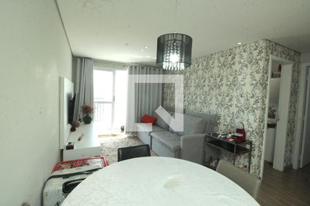 Sala de apartamento para alugar com 2 quartos, 132m² em Vila Homero Thon, Santo André