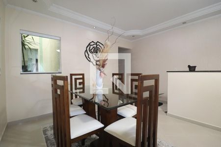 Sala de jantar de casa à venda com 3 quartos, 137m² em Jardim Progresso, Santo André