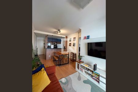 Sala de apartamento à venda com 2 quartos, 58m² em Vila Gumercindo, São Paulo