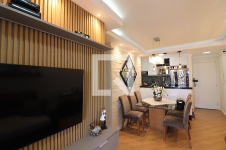 Sala de apartamento para alugar com 2 quartos, 58m² em Rudge Ramos, São Bernardo do Campo