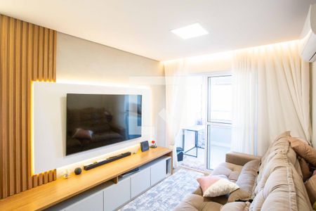 Sala de TV de apartamento à venda com 3 quartos, 70m² em Centro, Diadema