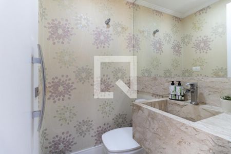 Lavabo de casa de condomínio à venda com 3 quartos, 127m² em Vila Gumercindo, São Paulo