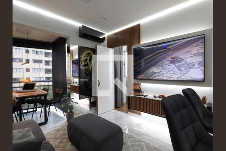 Sala de apartamento à venda com 1 quarto, 39m² em Parque Fernanda, São Paulo