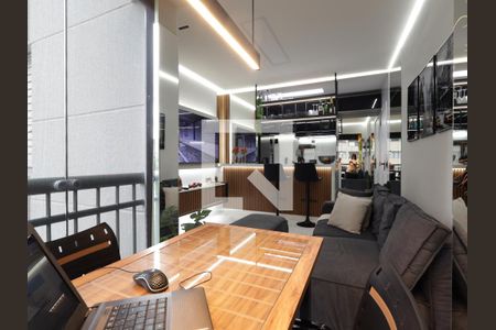 Varanda da Sala de apartamento à venda com 1 quarto, 39m² em Parque Fernanda, São Paulo