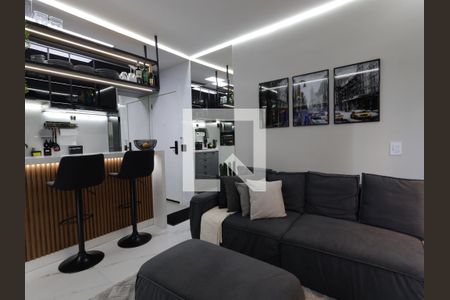 Sala de apartamento à venda com 1 quarto, 39m² em Parque Fernanda, São Paulo