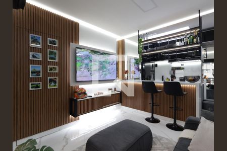 Sala de apartamento à venda com 1 quarto, 39m² em Parque Fernanda, São Paulo