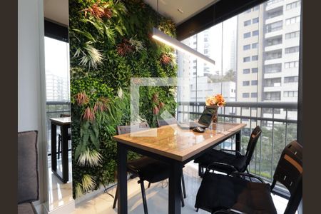 Varanda da Sala de apartamento à venda com 1 quarto, 39m² em Parque Fernanda, São Paulo