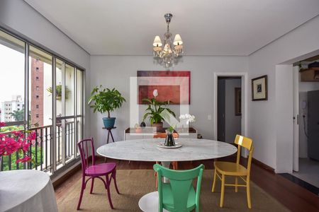 Sala de Jantar de apartamento para alugar com 3 quartos, 142m² em Vila Andrade, São Paulo