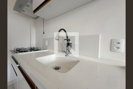 Sala/Cozinha de apartamento para alugar com 1 quarto, 28m² em Várzea da Barra Funda, São Paulo