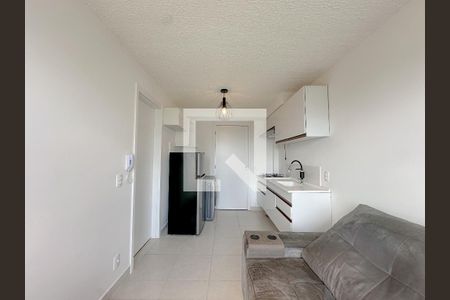 Sala/Cozinha de apartamento para alugar com 1 quarto, 28m² em Várzea da Barra Funda, São Paulo