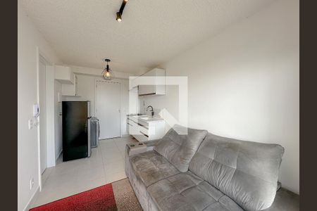 Sala/Cozinha de apartamento para alugar com 1 quarto, 28m² em Várzea da Barra Funda, São Paulo