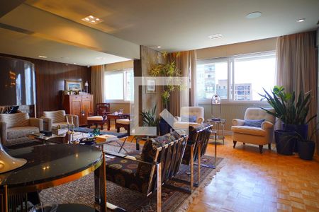 Sala  de apartamento à venda com 3 quartos, 258m² em Independência, Porto Alegre