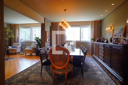 Sala de jantar  de apartamento à venda com 3 quartos, 258m² em Independência, Porto Alegre