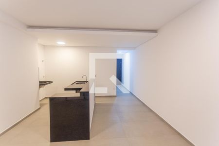 Sala/Cozinha de apartamento à venda com 2 quartos, 129m² em Santo Agostinho, Belo Horizonte