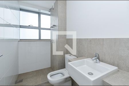 Banheiro Suíte de apartamento à venda com 1 quarto, 78m² em Funcionários, Belo Horizonte
