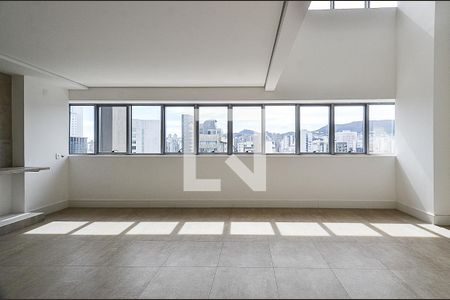Sala/Cozinha de apartamento à venda com 1 quarto, 73m² em Funcionários, Belo Horizonte