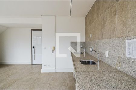 Sala/Cozinha de apartamento à venda com 1 quarto, 73m² em Funcionários, Belo Horizonte