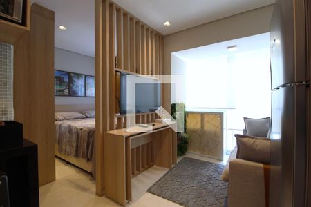 Sala/Cozinha de apartamento para alugar com 1 quarto, 24m² em Vila Olímpia, São Paulo