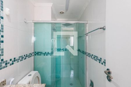 Banheiro da Suíte de apartamento para alugar com 2 quartos, 67m² em Vila Nivi, São Paulo