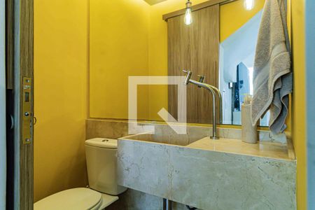 Lavabo de casa de condomínio à venda com 3 quartos, 155m² em Rio Pequeno, São Paulo