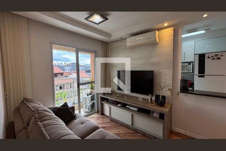 Sala - Sala de Jantar  de apartamento à venda com 2 quartos, 50m² em Vila América, Santo André