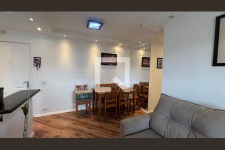 Sala - Sala de Jantar  de apartamento à venda com 2 quartos, 50m² em Vila América, Santo André