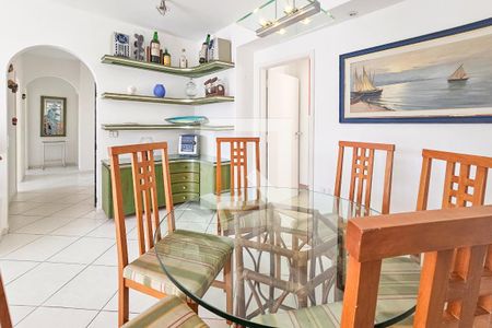 Sala de apartamento para alugar com 3 quartos, 120m² em Vila Maia, Guarujá