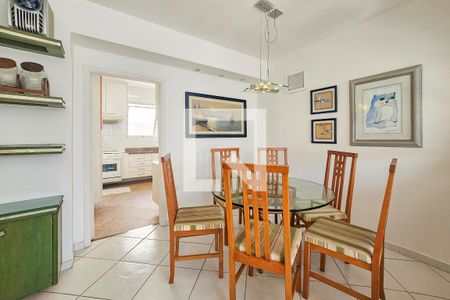 Sala de apartamento para alugar com 3 quartos, 120m² em Vila Maia, Guarujá