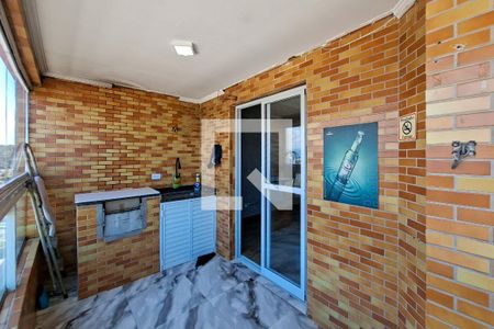 Sacada  de apartamento para alugar com 1 quarto, 55m² em Canto do Forte, Praia Grande