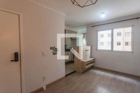 Sala  de apartamento para alugar com 2 quartos, 45m² em Canhema, Diadema