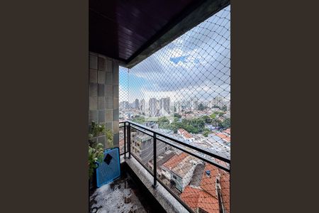 Varanda da Sala de apartamento para alugar com 3 quartos, 110m² em Água Rasa, São Paulo