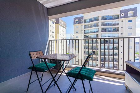 Varanda de kitnet/studio para alugar com 1 quarto, 26m² em Moema, São Paulo