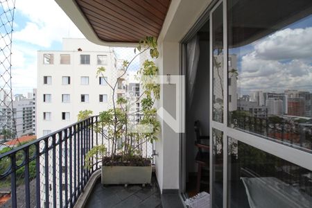Varanda de apartamento para alugar com 3 quartos, 94m² em Indianópolis, São Paulo