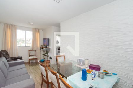 Sala de apartamento à venda com 2 quartos, 46m² em Parque Maracana, Contagem