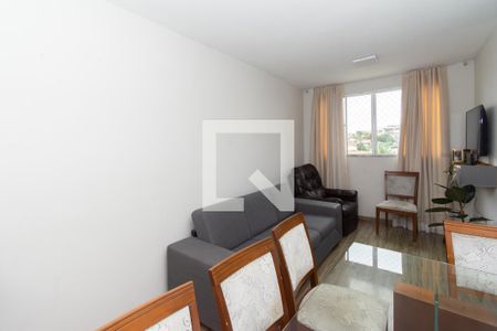 Sala de apartamento à venda com 2 quartos, 46m² em Parque Maracana, Contagem