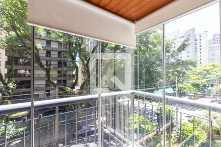 Varanda de apartamento à venda com 2 quartos, 72m² em Vila Nova Conceição, São Paulo